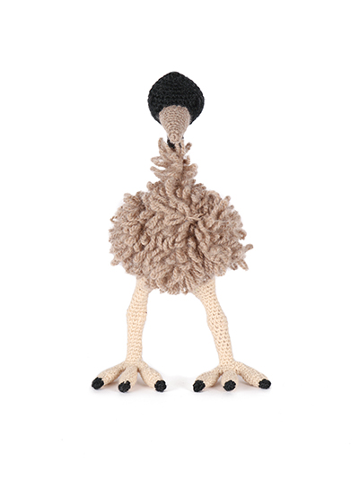 toft ed's animal taylor the emu amigurumi crochet